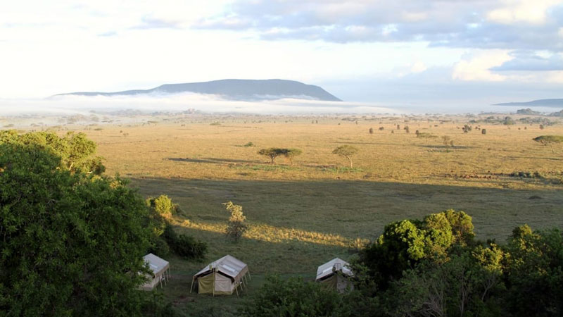Intimate Camp Seronera