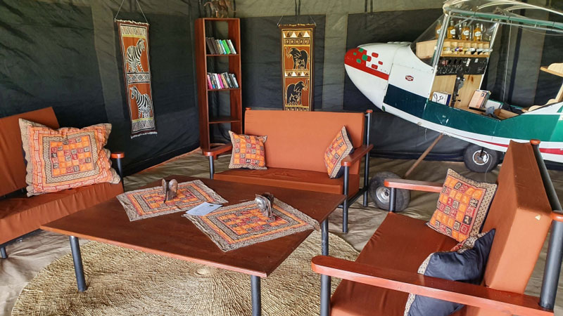 Serengeti view camp