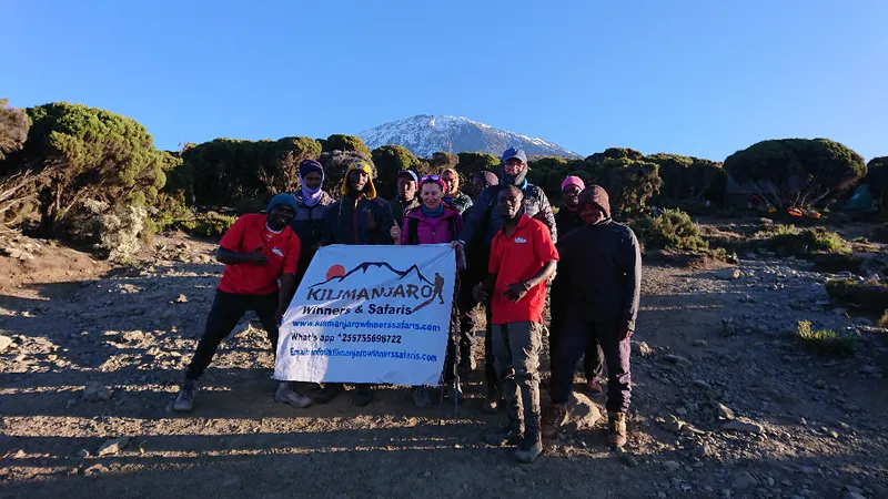 8 Days Kilimanjaro Climb Lemosho Route