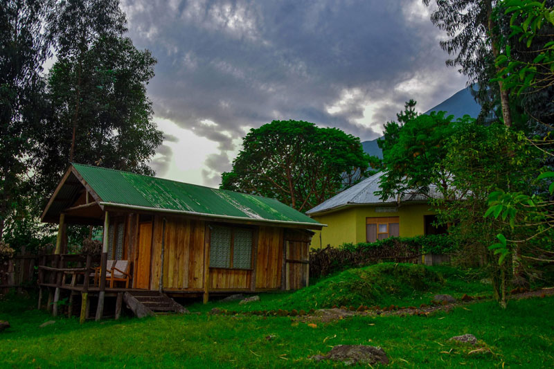 Muhabura climbers camp