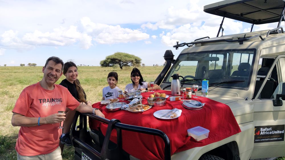 6 - Day Tarangire national park , Serengeti national park , Ngorongoro Crater and Lake Manyara