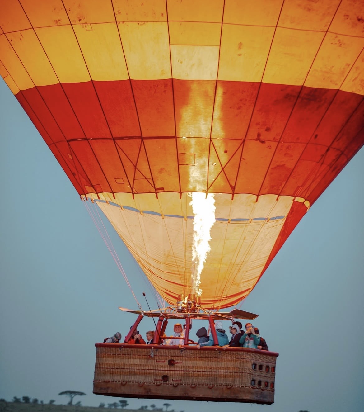 2-Days Balloon Safari, Return Flight Zanzibar