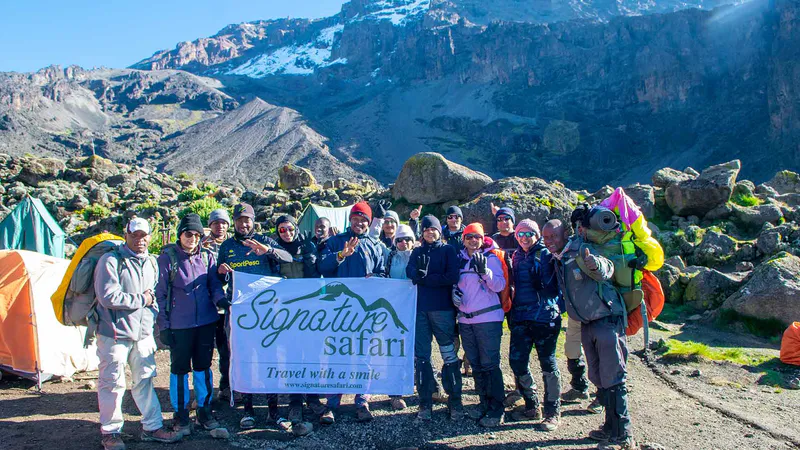 7 Days Machame Route Kilimanjaro Climbing