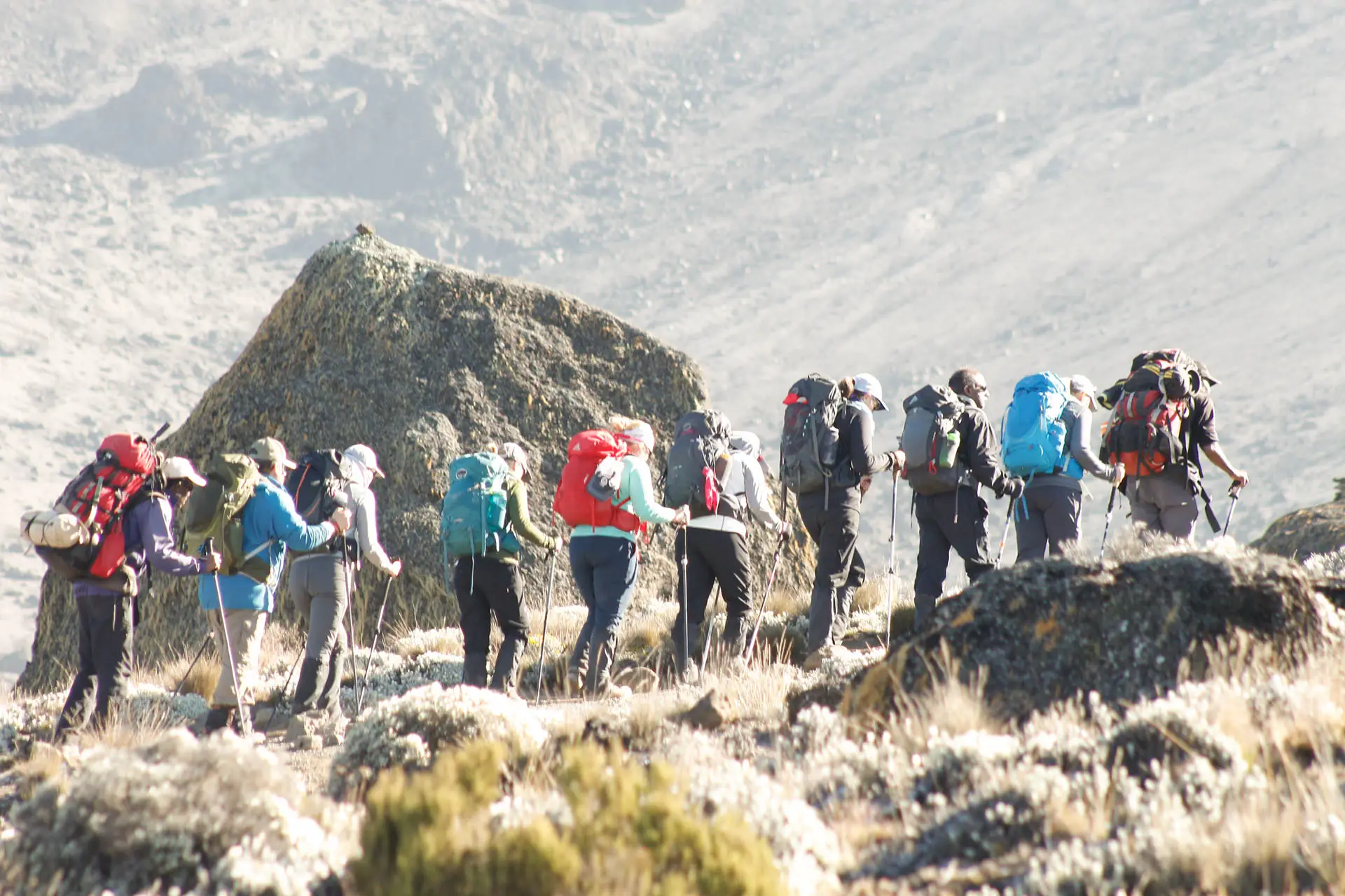 7 Days Kilimanjaro climb Machame route