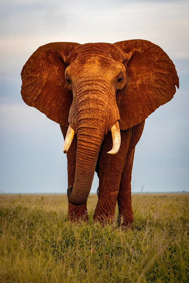 1- Day Red Elephant Tour in Tsavo East National Park